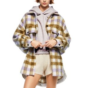 ZARA Plaid Overshirt